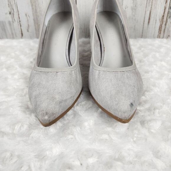 Lori Goldstein Yarrow Pump Heels Gray Size 9.5 - Picture 9 of 10
